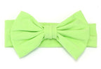 Headband Knitted Cotton Children Girls Elastic Bow Hair Bands Turban for girl Headbands