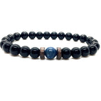 Lava Stone Men Wrist  Bracelet Natural Moonstone Bead Tibetan  Chakra Diffuser Bracelets For Men Jewelry Cool Gifts - SJB-DIAMOND ELITES