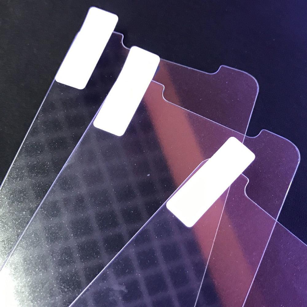 9H Diamond Glitter Tempered Glass For iPhone 13 12 11 14 Pro MAX X XR XSMAX XS 6 7 8 Plus 12/13 Glass Protective Film Glitter Shiny Scratch Resistant Tempered Glass Screen Protector Stevvex