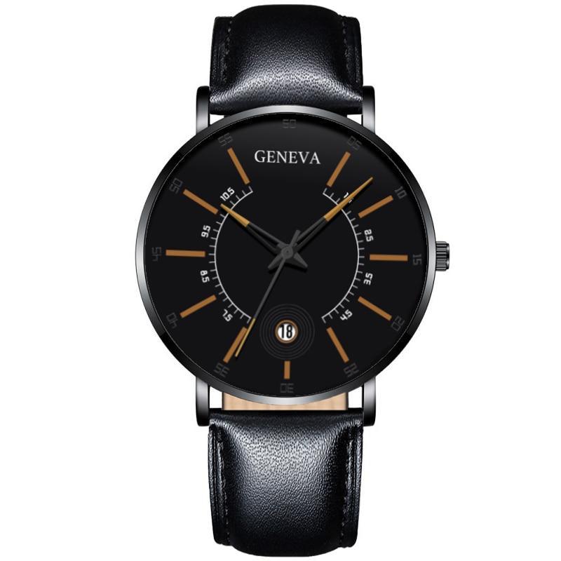 Men Watches Luxury Fashion Mens Business Watch Ultra Thin Stainless Steel Mesh Belt Quartz Wrist Watch For Men's and Boys - SJB-DIAMOND ELITES