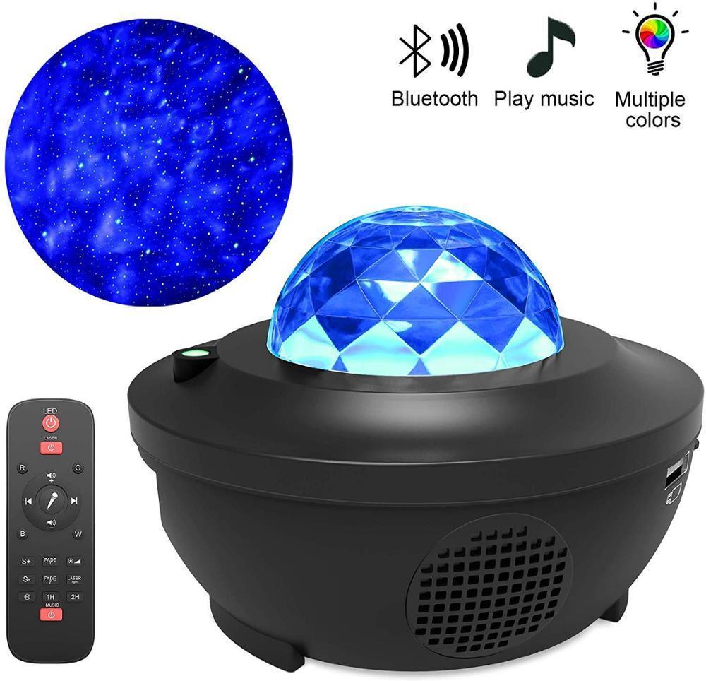 STEVVEX LED Cloud with Bluetooth Music Speaker for Baby Kids Bedroom/Game Rooms/Home Theater/Night Light Ambiance Night Light Romantic Projector Light Shot Lamp And Birthday Gift - SJB-DIAMOND ELITES