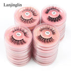 4/100 Pairs Wholesale Fake Lashes 3D Mink Eyelashes Fluffy Dramatic Lashes Cruelty Free False Eye lashes Makeup Tools maquillaje Lootquake LLC