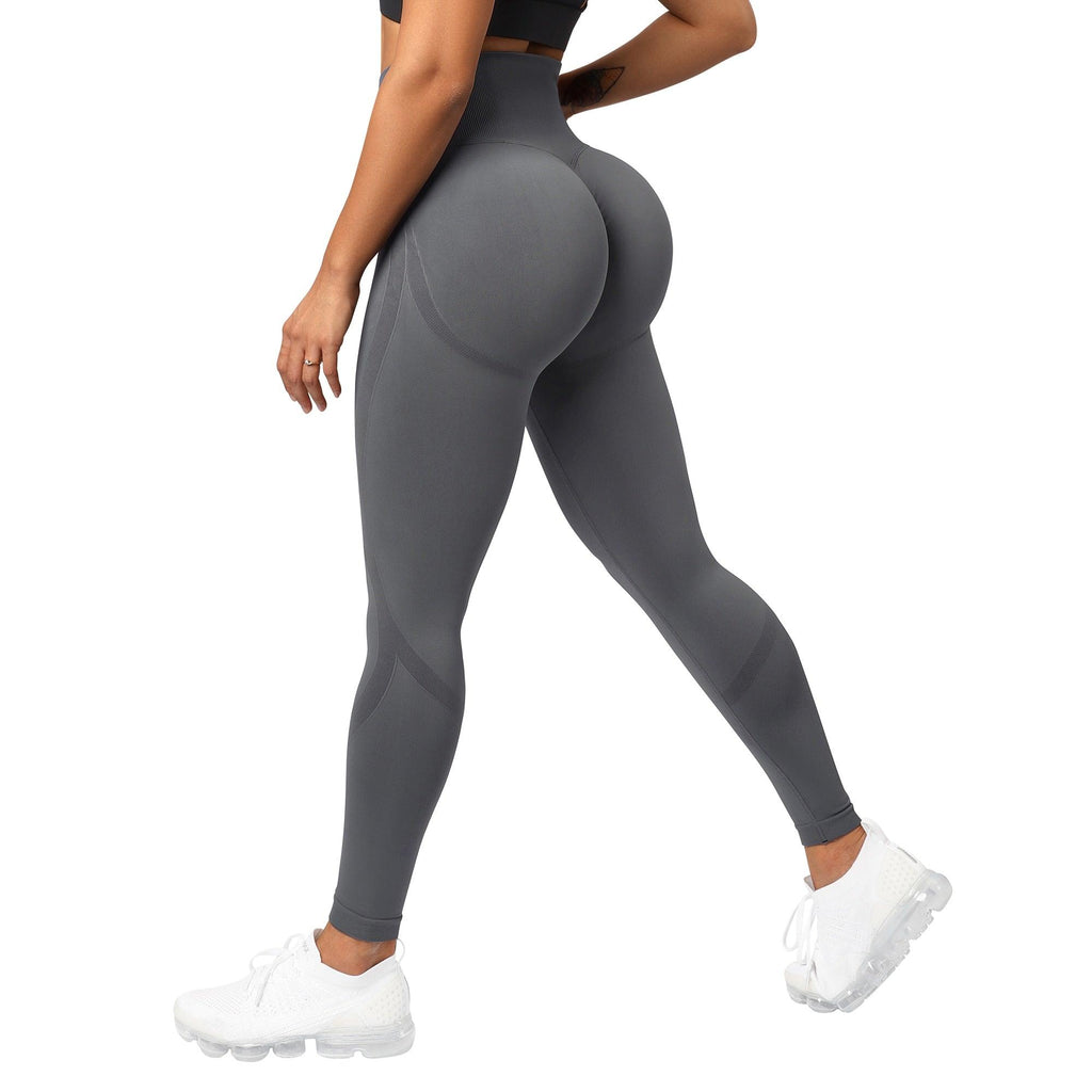 High Waist Seamless Leggings Women Push Up Leggings Women Seamless Lifting Leggings High Waist Workout Yoga Pants Sport Women Fitness Running Yoga Pants Elegant Elastic Leggings For Fitness Figure Enhancing Athletic Leggings Stevvex