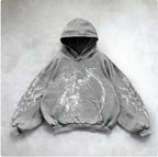 Urban Vibe Hooded Y2K Streetwear Sweatshirt Pi-Mart