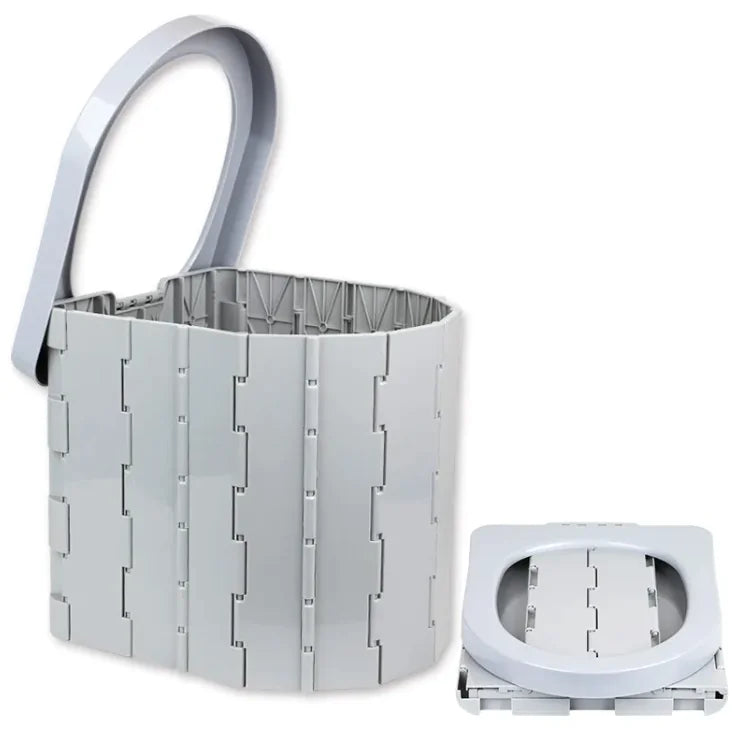 Travel-Friendly Folding Portable Toilet Pi-Mart