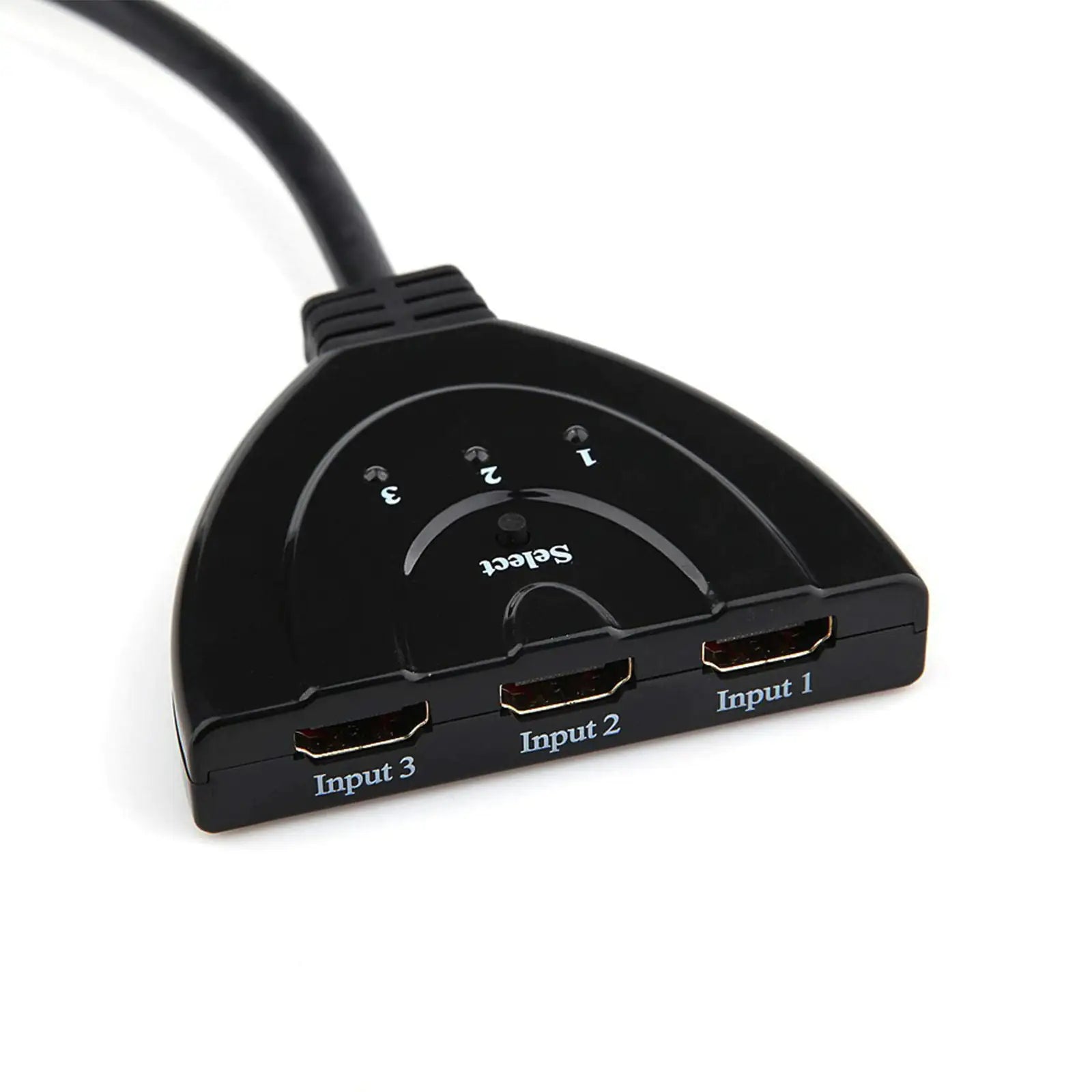 3 Port HDMI Splitter Cable 1080/4K Switch Switcher HUB Adapter for HDTV PS4 Xbox Pi-Mart