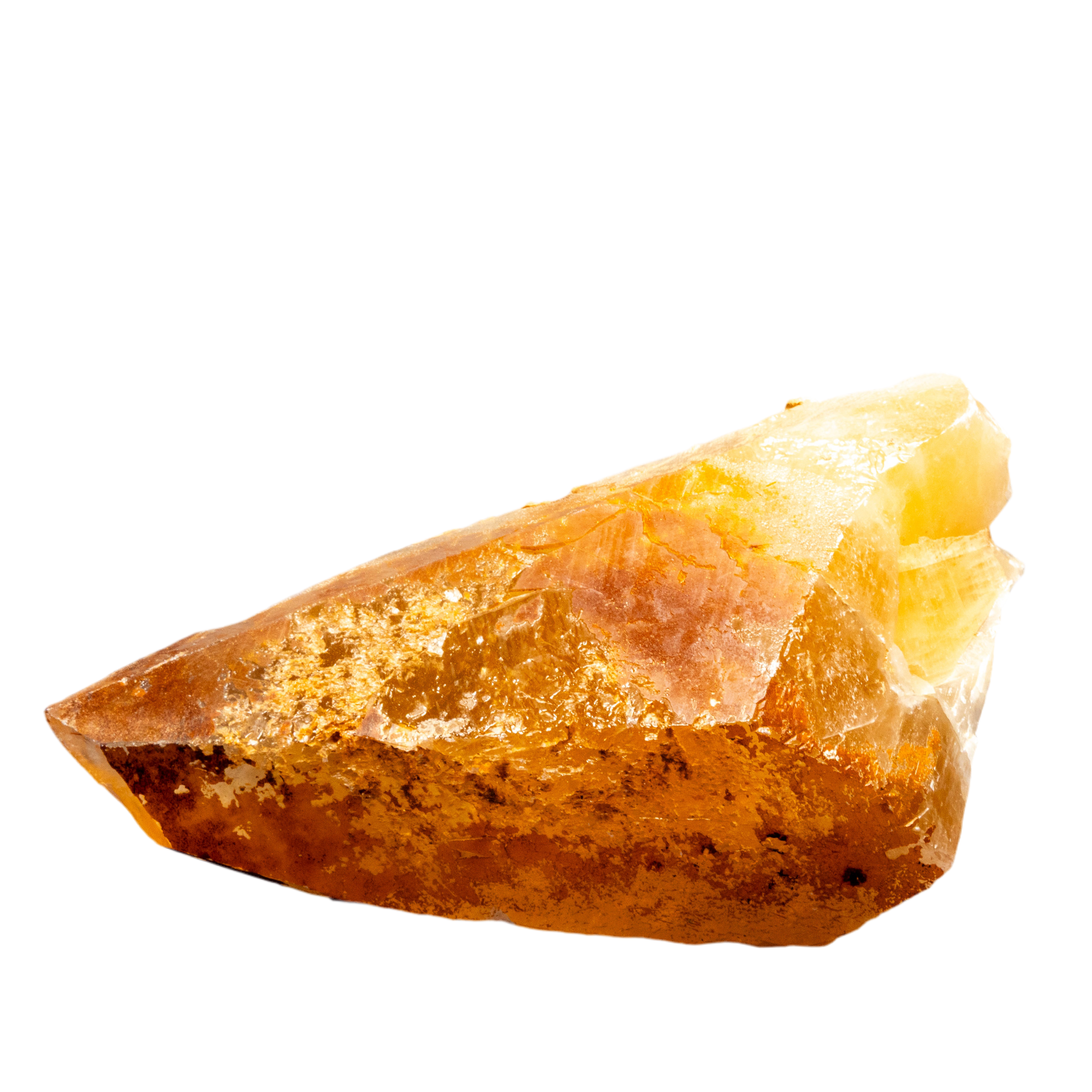 Honey Calcite Raw Point - SJB-DIAMOND ELITES