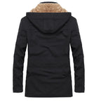 Men's Winter Fleece Thick Windbreaker Jacket Pi-Mart