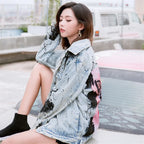 Graffiti Denim Jacket Pi-Mart