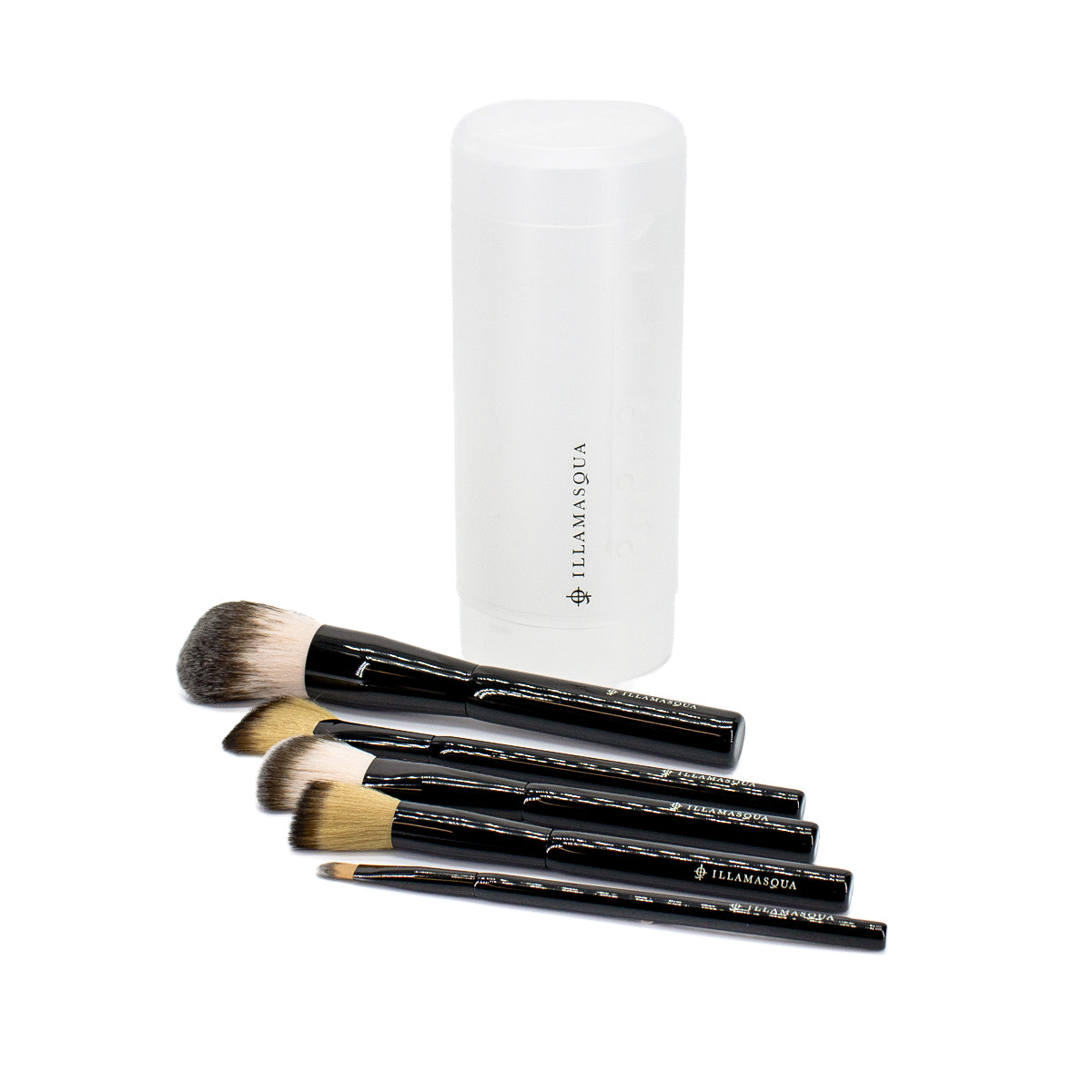 ILLAMASQUA Face Make-Up Brush Kit 5 pieces - New This is Beauty US