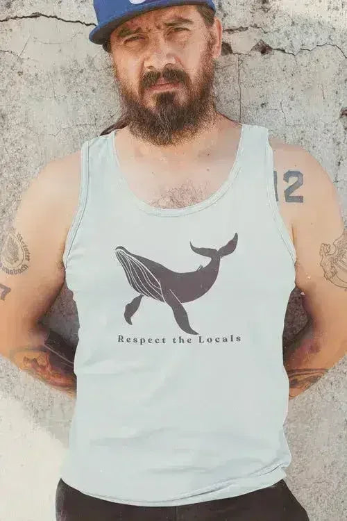 Respect the Locals - Unisex Organic Tank - SJB-DIAMOND ELITES