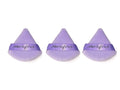 Ashunta Sheriff Beauty Velvet Hypoallergenic Ultra Soft Purple Puffs (3-Pack) - SJB-DIAMOND ELITES