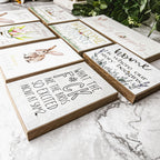 Bird Problems Wooden Block Sign 6x4x1 Inch Tiered Tray Decor For Mantel Shelf Counter