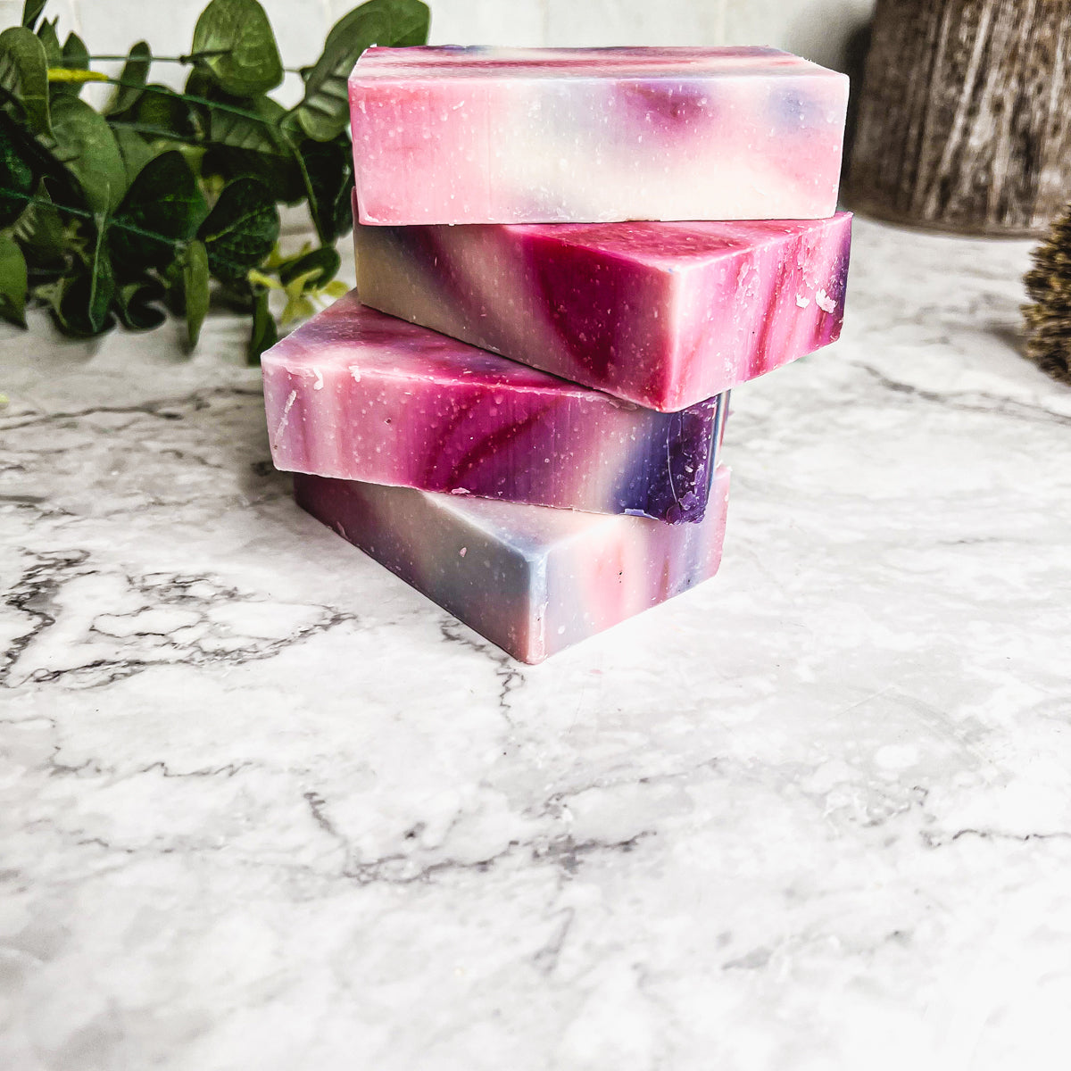 Love Spell Fruity Perfume Soap Bar 4.5oz Handcrafted Organic Natural Fragrance BandsCo Straps