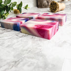 Love Spell Fruity Perfume Soap Bar 4.5oz Handcrafted Organic Natural Fragrance BandsCo Straps