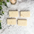 Spearmint Basil Body Scrub Sea Salt Oatmeal Exfoliant Refreshing Peppermint Leaves 8 Oz BandsCo Straps