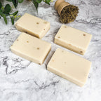 Lavender Ylang Ylang Exfoliating Soap Bar With Lavender Buds, Ylang Ylang and Natural Oils 6oz BandsCo Straps