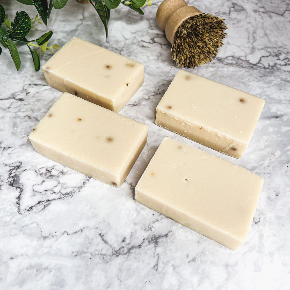 Lavender Ylang Ylang Exfoliating Soap Bar With Lavender Buds, Ylang Ylang and Natural Oils 6oz BandsCo Straps
