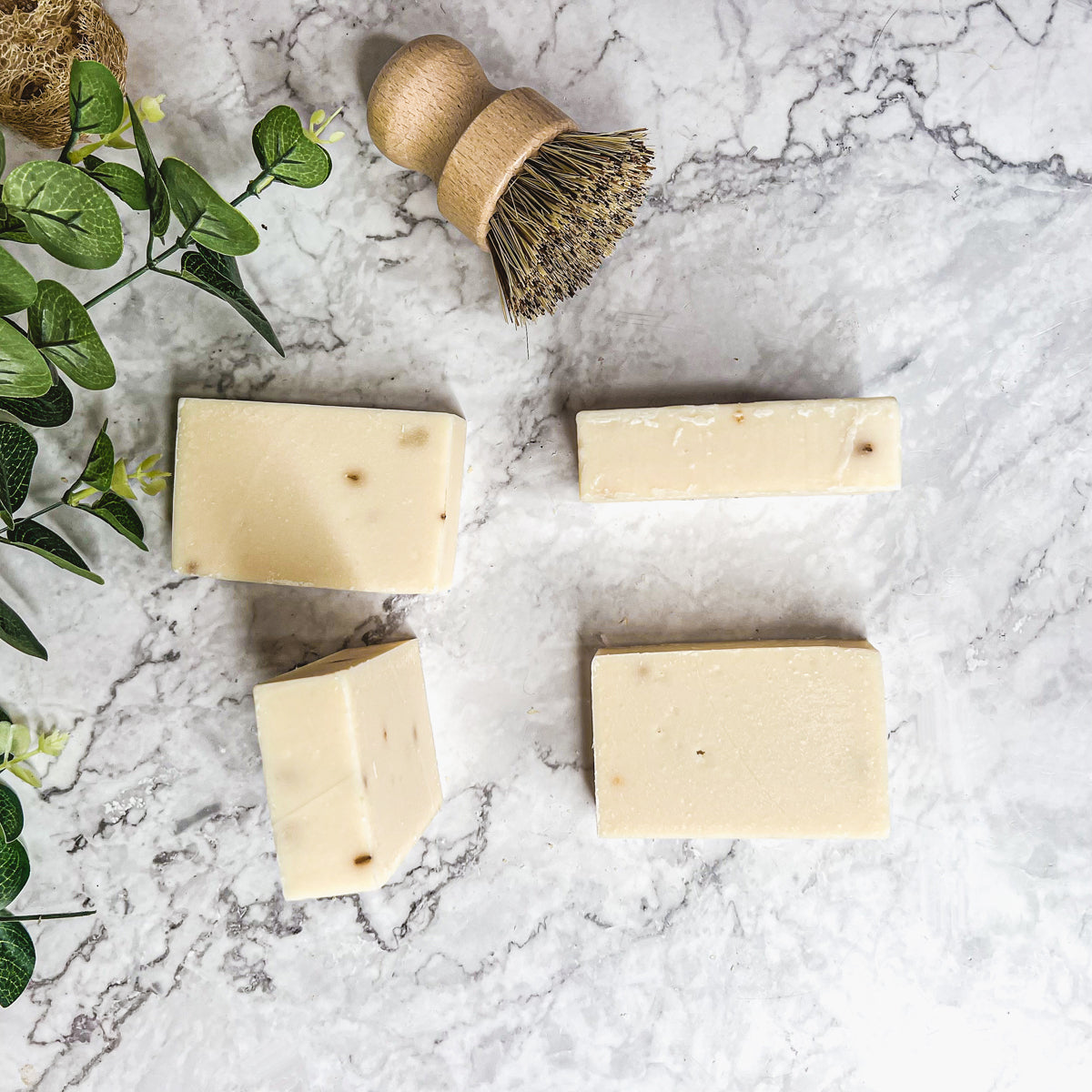 Lavender Ylang Ylang Exfoliating Soap Bar With Lavender Buds, Ylang Ylang and Natural Oils 6oz BandsCo Straps