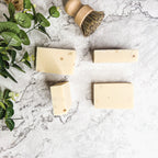 Lavender Ylang Ylang Exfoliating Soap Bar With Lavender Buds, Ylang Ylang and Natural Oils 6oz BandsCo Straps