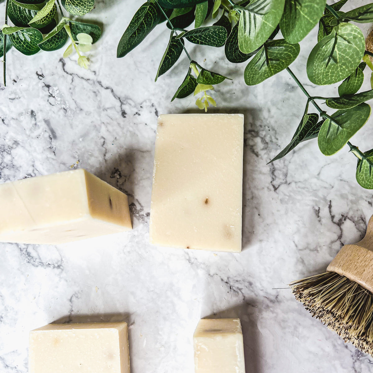 Lavender Ylang Ylang Exfoliating Soap Bar With Lavender Buds, Ylang Ylang and Natural Oils 6oz BandsCo Straps