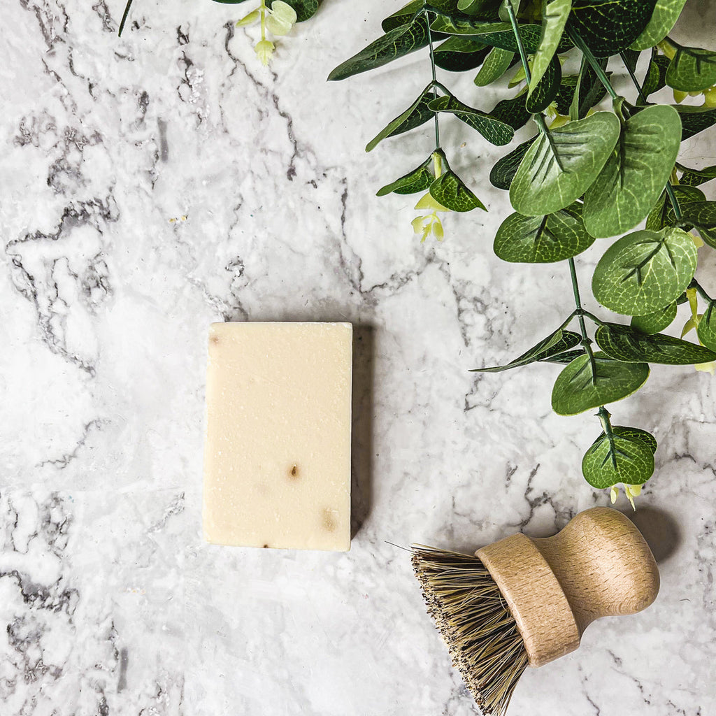 Lavender Ylang Ylang Exfoliating Soap Bar With Lavender Buds, Ylang Ylang and Natural Oils 6oz BandsCo Straps