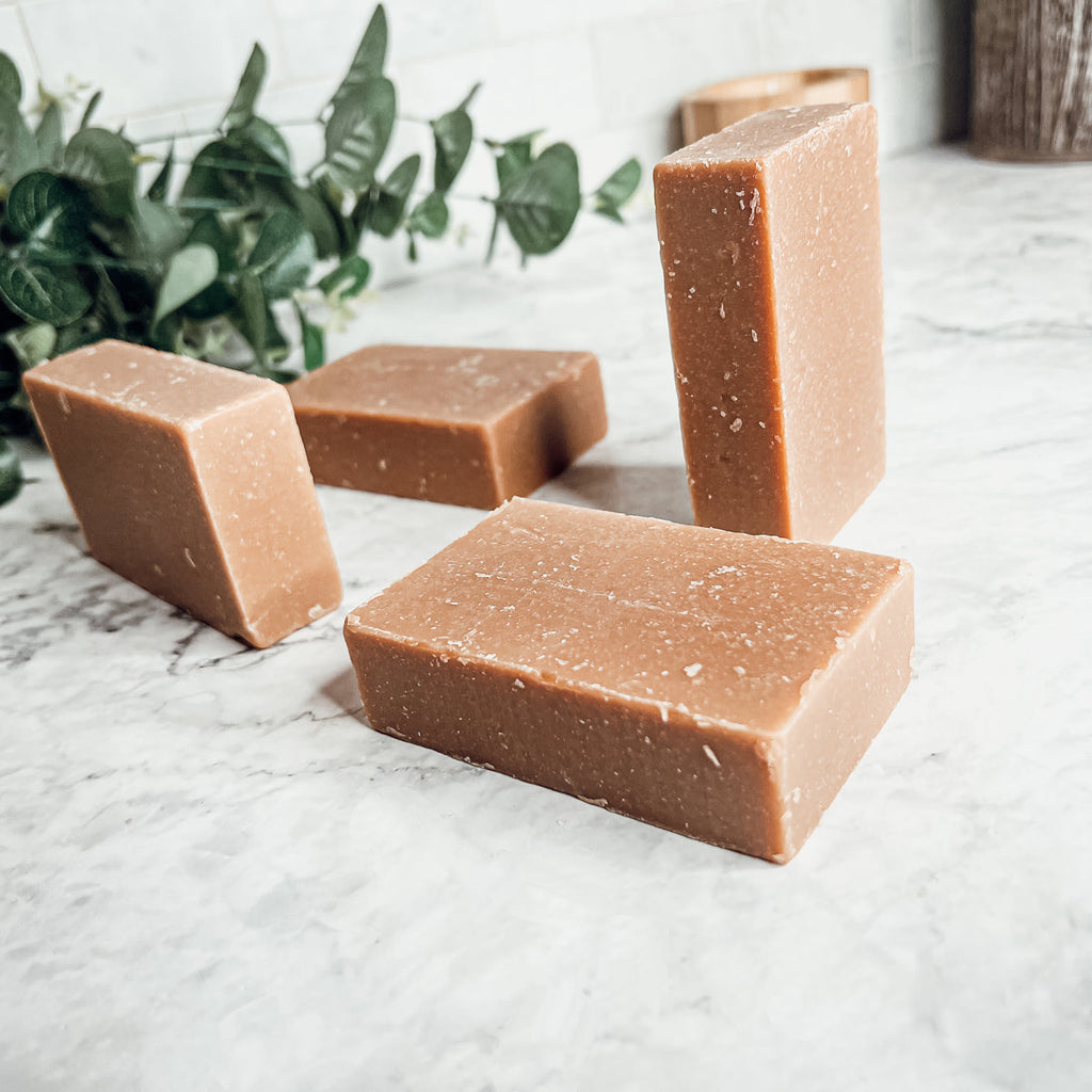Nag Champa Rhassoul Clay Soap Bar For Oily, Congested And Dry Skin BandsCo Straps