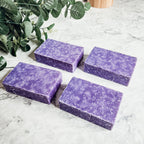 Lavender Oakmoss Sea Salt Body Scrub - Exfoliating Natural Olive Oil BandsCo Straps