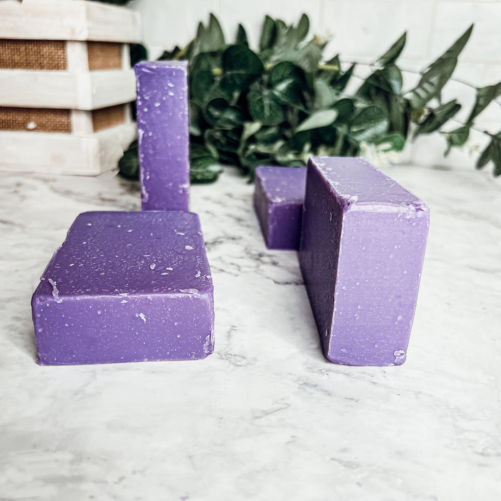 Aloe Plumeria Soap Bar - Soothing Floral Aloe Vegan Shea Butter Natural BandsCo Straps