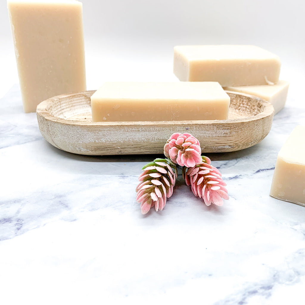 Pearberry Fruity Soap Bar - Cranberry Wild Cherry Raspberry Nashi Pear Scent BandsCo Straps
