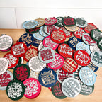 Imperfect Deck The Halls 3D Handcrafted Wooden Christmas Ornaments Set Limited Edition Hanging Decor BandsCo Straps