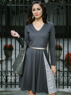 Swing Dress Purplish Diva