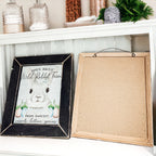 Wild Rabbit Farms Easter Sign 8x10 Framed Rustic Farmhouse Spring Decor Open Daily Fresh Harvest BandsCo Straps