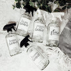 16oz Boston Round Glass Refillable Cleaning Bottles For Soap Lotion Dispensers BandsCo Straps