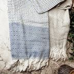 XL Turkish Cotton Towel 200 GSM Oversized Bath Beach Swim Hair Picnic Throw BandsCo Straps