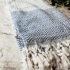 XL Turkish Cotton Towel 200 GSM Oversized Bath Beach Swim Hair Picnic Throw BandsCo Straps