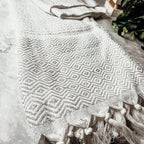 XL Turkish Cotton Towel 200 GSM Oversized Bath Beach Swim Hair Picnic Throw BandsCo Straps