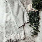 XL Turkish Cotton Towel 200GSM Oversized Bath, Pool, Hair and Picnic Towel BandsCo Straps