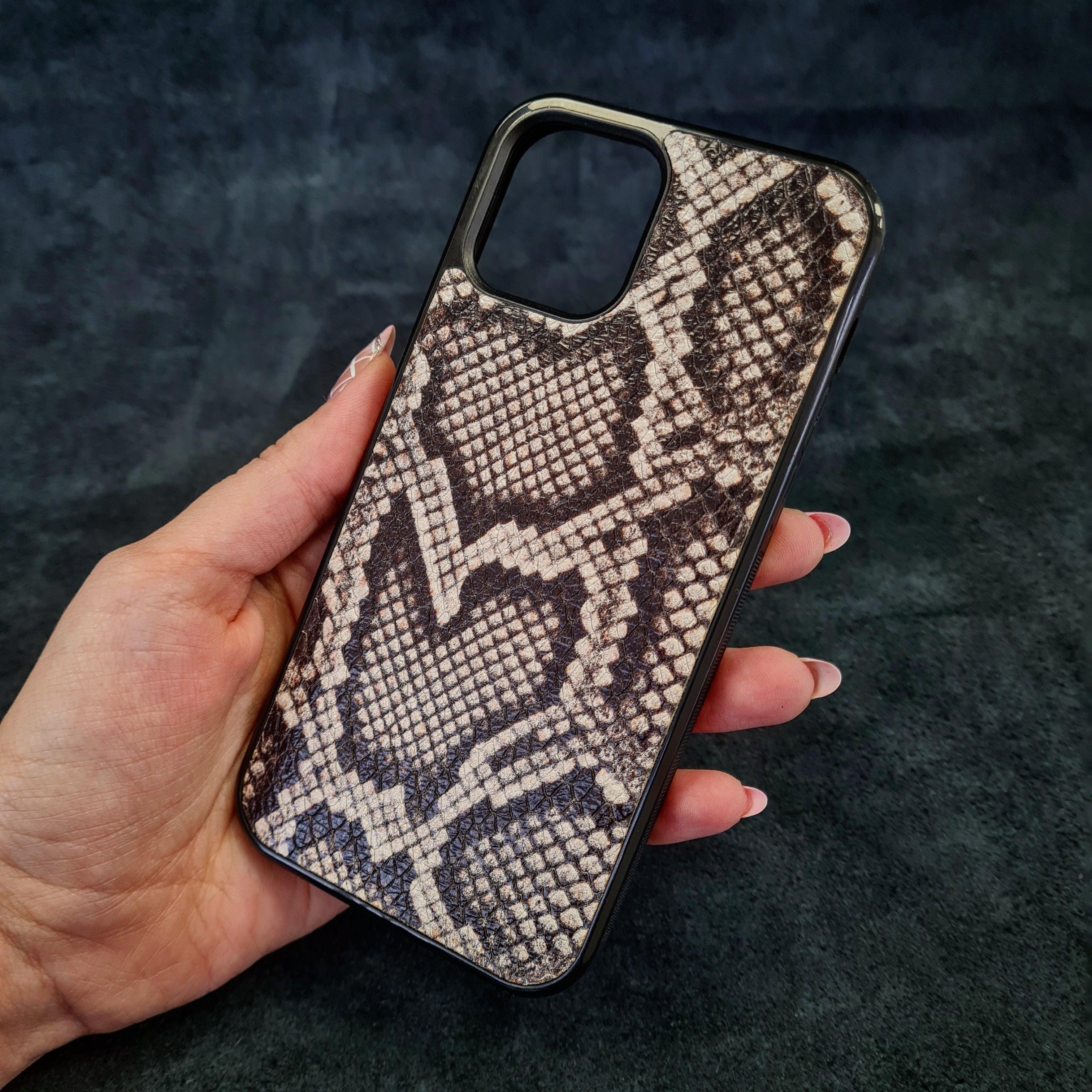 Bestia "Rock Python"  Leather Phone Case - SJB-DIAMOND ELITES