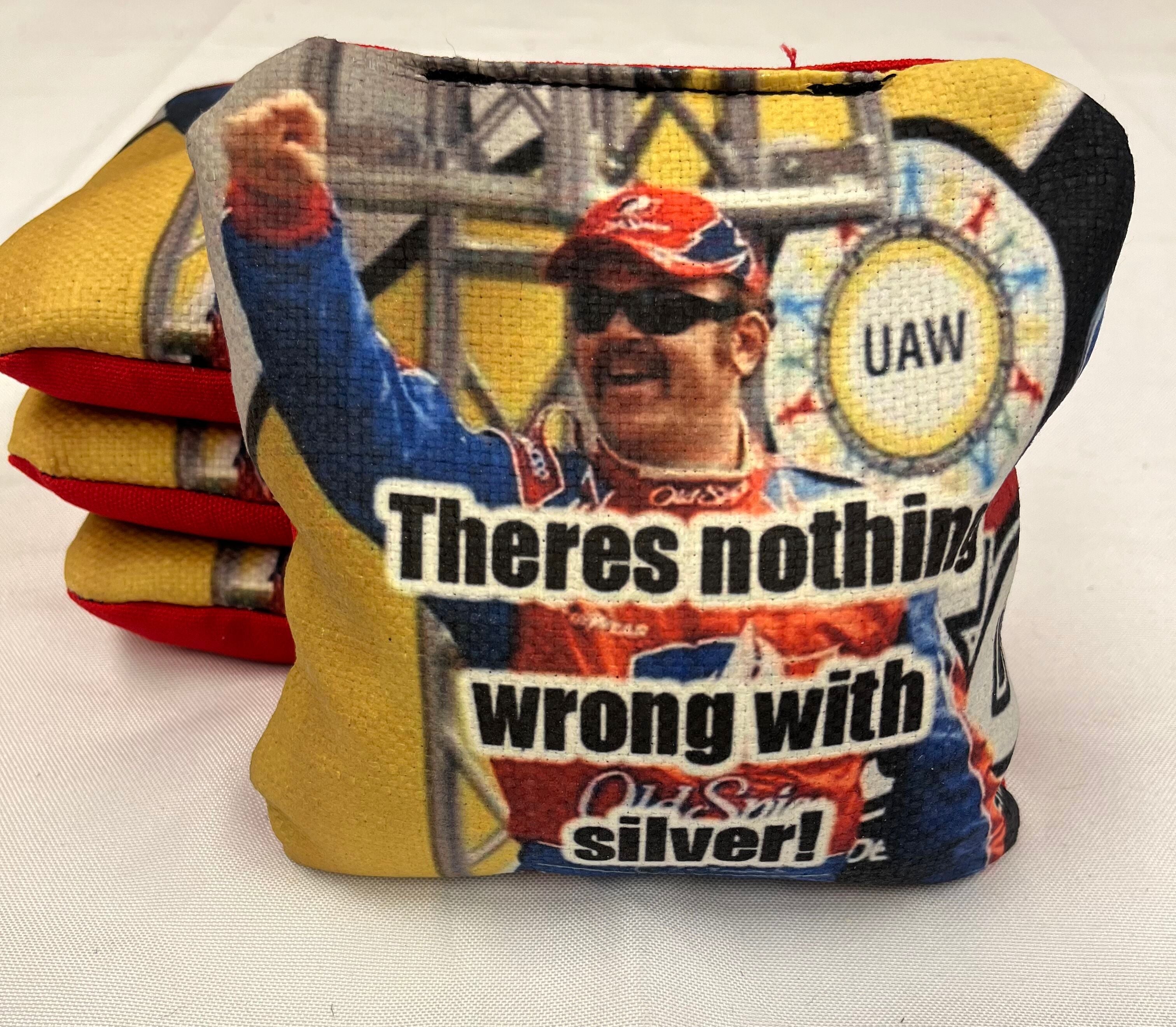 Talladega Nights Cornhole bags (set of 8) blastcornhole