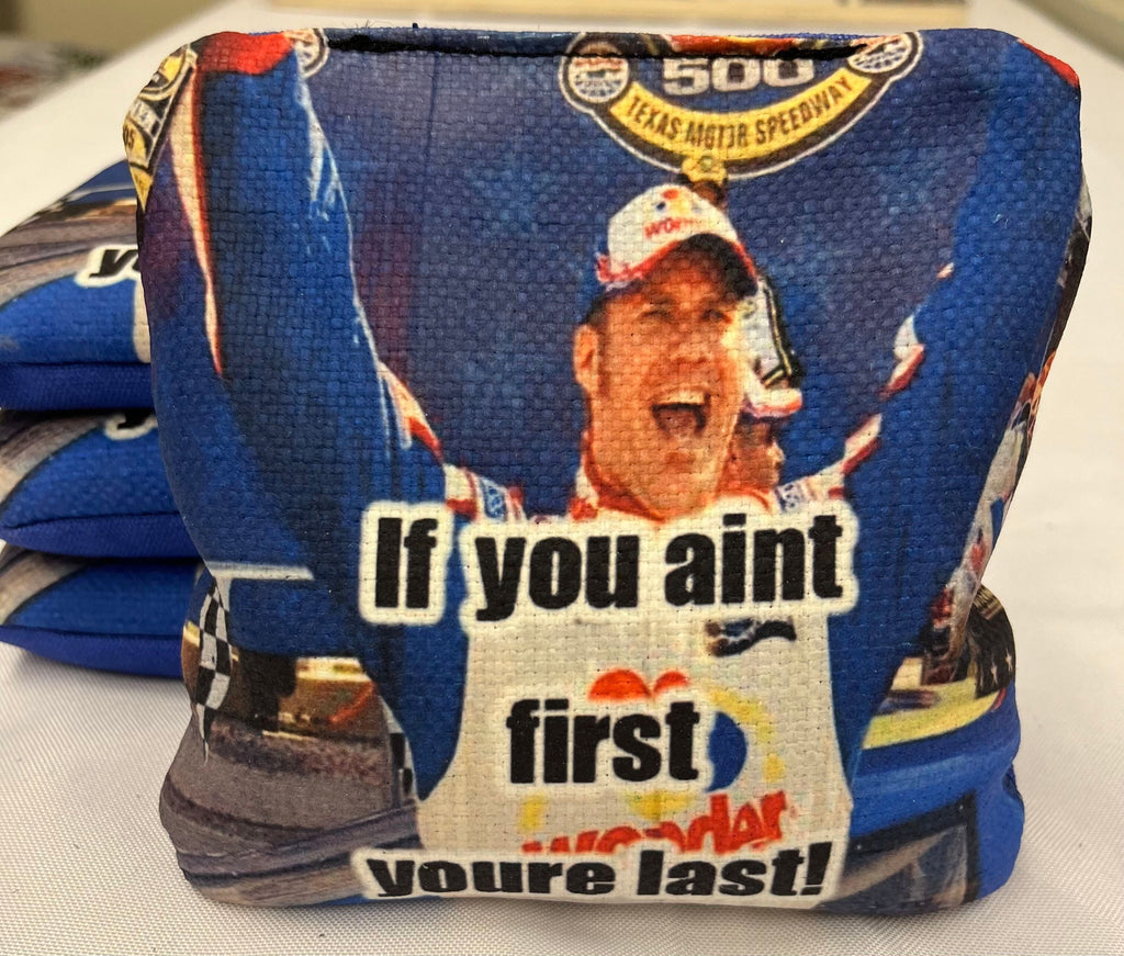 Talladega Nights Cornhole bags (set of 8) blastcornhole
