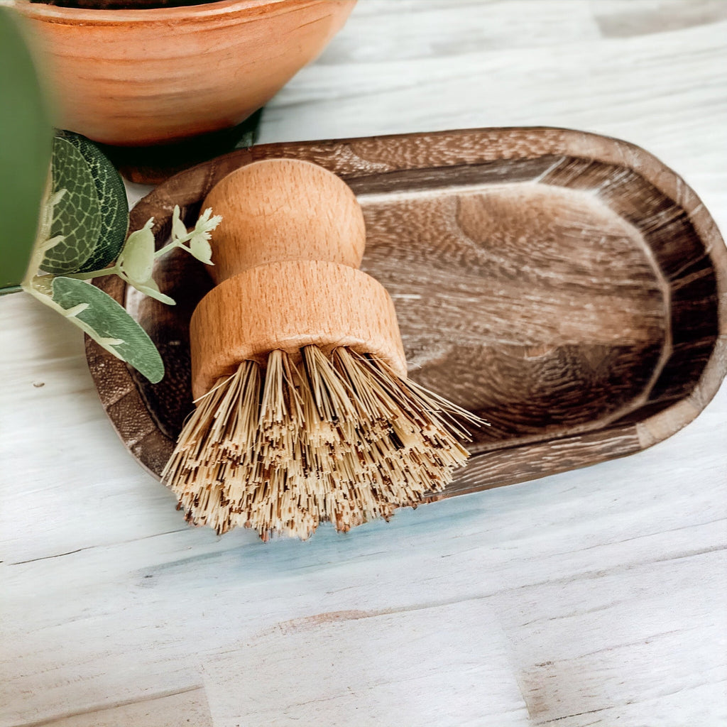 Handmade Rustic Wood Tray For Two 16oz Dispensers And Vanity Countertop Tray BandsCo Straps