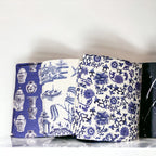 Chinoiserie Eco Kitchen Cloths - Biodegradable Cellulose Cotton, 3 Designs BandsCo Straps