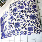 Chinoiserie Eco Kitchen Cloths - Biodegradable Cellulose Cotton, 3 Designs BandsCo Straps