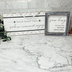 Beach House Hanging Signs - Coastal Door Wall Shelf Decor, 3 Styles, Summer BandsCo Straps