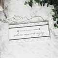 Beach House Hanging Signs - Coastal Door Wall Shelf Decor, 3 Styles, Summer BandsCo Straps
