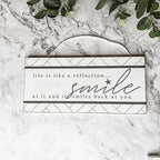 Beach House Hanging Signs - Coastal Door Wall Shelf Decor, 3 Styles, Summer BandsCo Straps