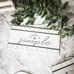 Beach House Hanging Signs - Coastal Door Wall Shelf Decor, 3 Styles, Summer BandsCo Straps