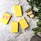 Bromelain Rose Hip Citrus Soap Exfoliating Moisturizing Antioxidant Bar BandsCo Straps