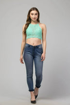 Caroline Crochet Crop Top-Bralette - SJB-DIAMOND ELITES